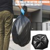 13 Gallon Trash Bags, 1000 Count Bulk Value Pack, Black