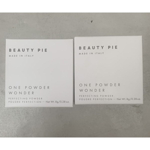 Lot of 2 Beauty Pie One Powder Wonder Perfecting Powder Uberlucent Universal .28