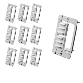 Chalupa Color Blanco Para Registro de Tablaroca 10 piezas