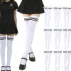 10-pack Of Dance Socks, Over-the-knee Socks Japonesa Kawaii