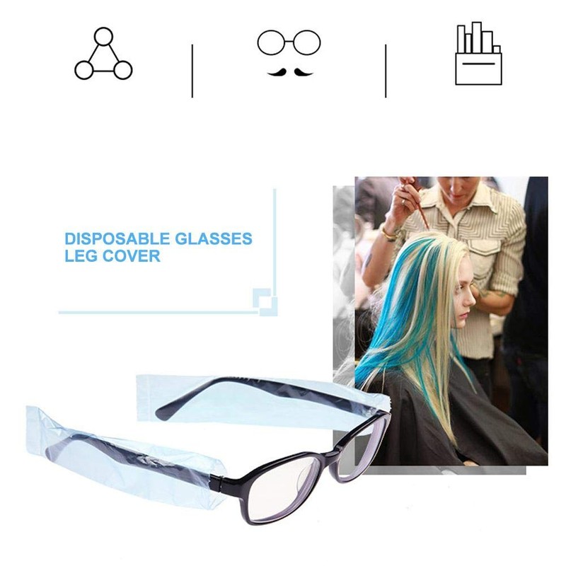 Gafas Desechables con Puntas para las Sienes, Mangas, Funda, Gafas