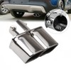 OtpOutopa Dual Exhaust Tips 2.5 inch Inlet, Universal Stainless Exhaust