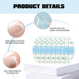 80pcs Ear Covers for Shower,Ear Protectors for Shower,Disposable Breathable Waterproof Ear Stickers,Baby Kids Waterproof Ear Stickers,Sports Breathable Ear Cover,for Baby Kids Adults