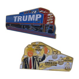 USN Navy Chiefs for Trump Challenge Coin