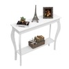 ChooChoo Narrow Console Table, Chic Accent Sofa Table, Entryway Table,