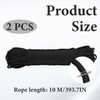 Braided Nylon Rope - 4mm 20M Multipurpose Paracord, Durable Outdoor
