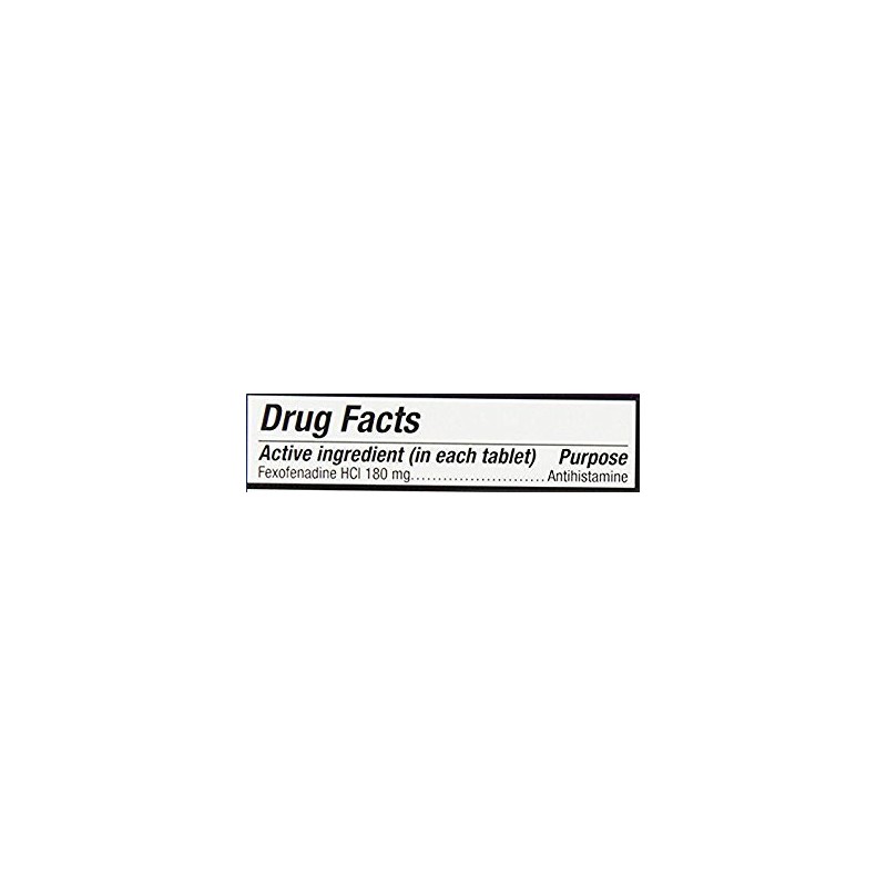 Allegra Adult 24 Hour Allergy Tablets, 180Mg, (70 Tablets) JaQle