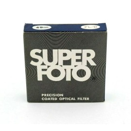 Super Foto 49mm FL-D Precision Coated Optical Camera Lens Filter - Made In Japan
