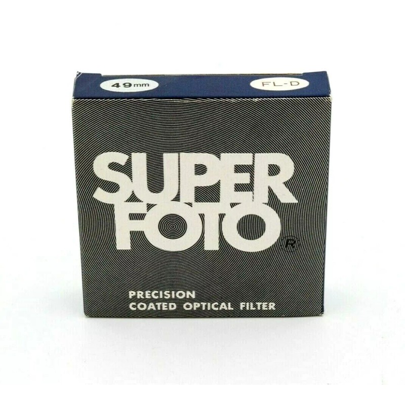 Super Foto 49mm FL-D Precision Coated Optical Camera Lens Filter