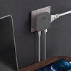 BCVVCCB 2 Pcs Regleta multicontacto Pared USB, Conector Multiple con