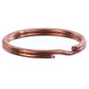 CleverDelights Key Rings - Rose Gold Color - Strong Split