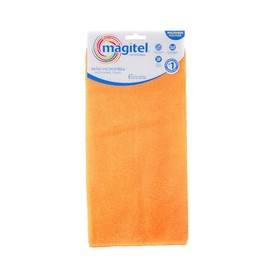 Magitel Paño de Microfibra: Caja con 12 Piezas: Trapo de Microfibra Pata Limpieza, Ideal para Superficies delicadas, secas y húmedas, Distintos Colores, 30 x 30 cm
