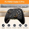 Case for FLYDIGI Vader 5 Pro,NOUKAJU Silicone Protective Case,Drop-Proof,Scratch-Proof,Shock-Proof,Dust-Proof,Protective Cover