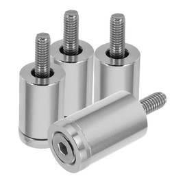 BUGUUYO 1 Set Aluminum Alloy Hood Vent Spacer Riser Kit for Cars Aerodynamic Enhancement Wide Compatibility Durable Engine Hood Pad for Optimal Performance