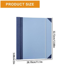 Mtxorvix in Case I Go Missing Binder, Family Emergencys Binder for Storing Important Documents, Multipurpose Important Document Storage Folder