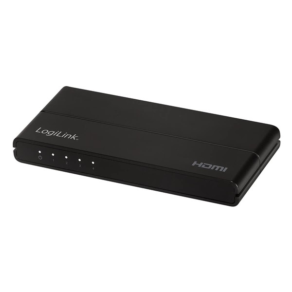 LogiLink HD0037 HDMI Splitter 1x4 Port 4K/60Hz Downscaler