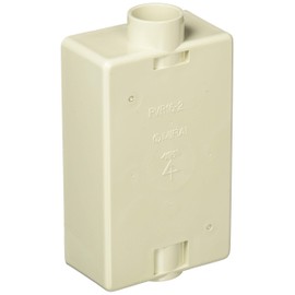 Mirai Industry PVR16-2J Exposed Switch Box, For Both 1 and 2 Directions, Compatible Tubes VE14/16, Beige, 1 Piece