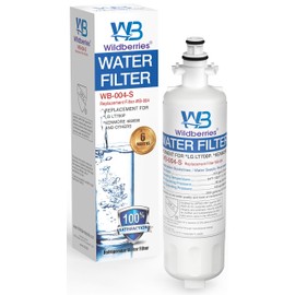 Wildberries ADQ36006101 Replacement for LG® LT700P® Refrigerator Water Filter, Kenmore® 9690, 469690, ADQ36006102, LFXS30766S, RFC1200A, FML-3 and LT120F® (pack of 1)