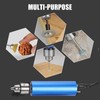 Micro Mini Electric Hand Drill 0.3-4mm Adjustable with 145pcs Accessories