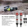 A Pair RC Front Shock Absorbers Aluminium Alloy High Elasticity