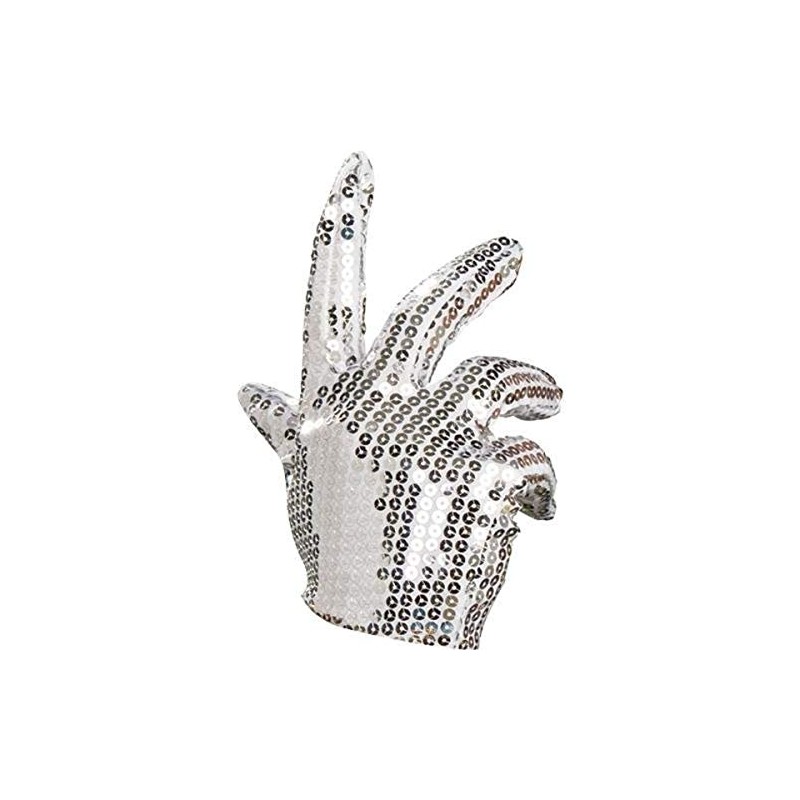 Rubie's Michael Jackson Sequin Glove, Silver