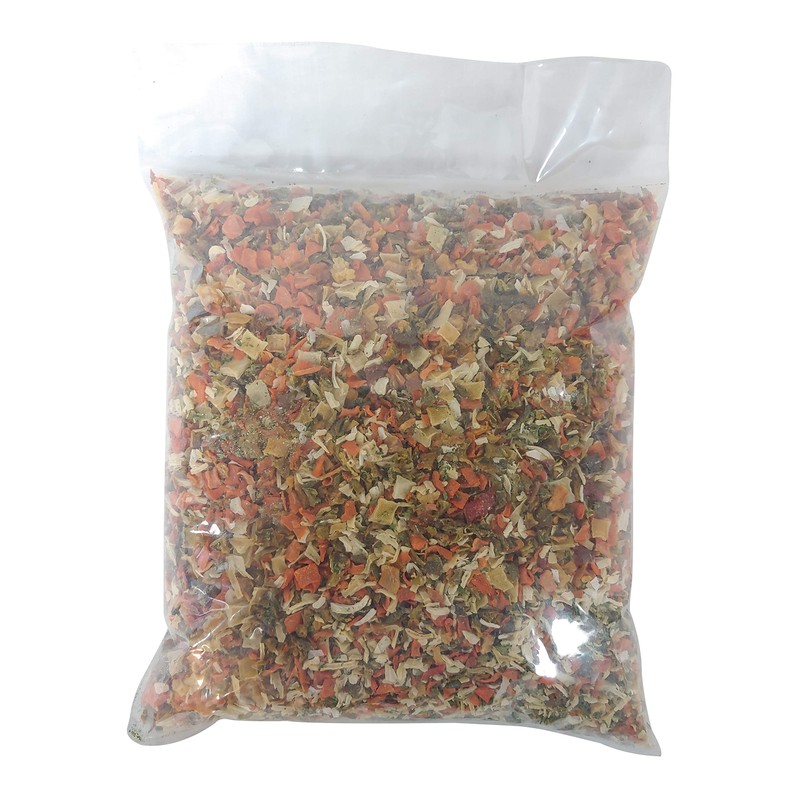 2 Pound Big Bag-Vegetable Soup Blend Dried Dehydrated Vegetable Flakes