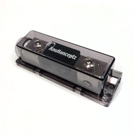 KnuKonceptz Bassik 0 Gauge in Line ANL Fuse Holder - 200 Amp ANL Fuse