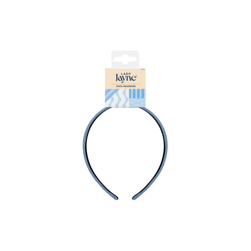 Lady Jayne Thick Satin Headband 1 Pack