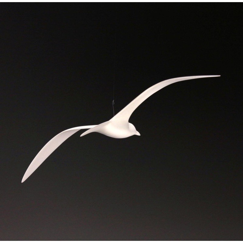 Seagull Mobile Sculpture by John Perry Down-wing Soaring style 16