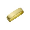 TANJUN Belt Loop Keep Stainless Steel Brass Alloy Men's Belt