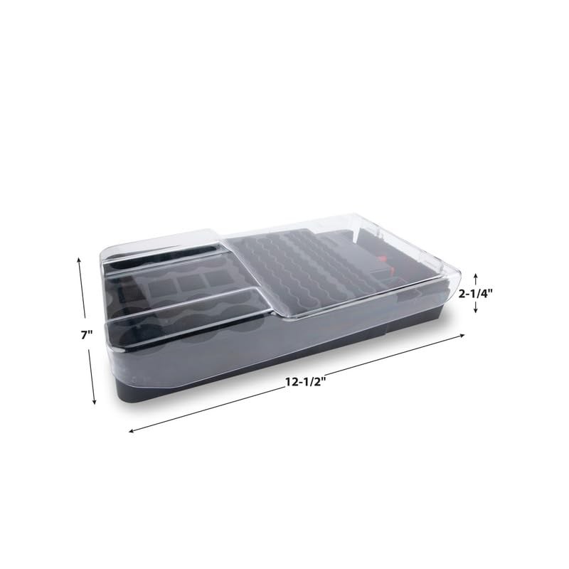 Performance Tool W3001 104 Slot Battery Organizer with Removable Tester