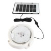 Solar Ceiling Light High Brightness 50LED Timing Solar Shed Lamp