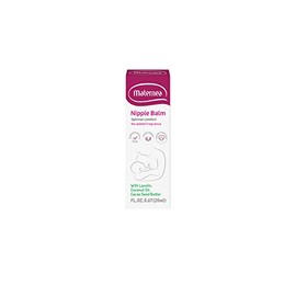 Maternea Nipple Balm - Purified Lanolin, Natural Cocoa Oil & Coconut Oil. Provides Comfort During Breastfeeding (20 ml)