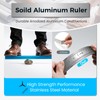 THLHKD Architectural Scale Ruler 12-Inches: with 12" Stainless Steel Ruler,