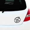 Black Box Inside Vinyl Decal Sticker, Car Window Bumper Sticker,