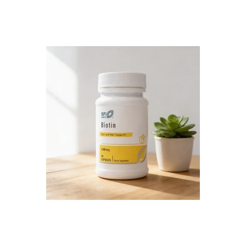 Sfi Health Biotina 5000 Mcg 90 Caps Sfn