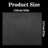 62 X 59 Inch White Mesh Fabric Slightly Stretchy for