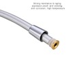 LEEFE PVC Smooth Shower Hose Flexible Anti-Kink Handheld Shower Head