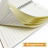 TAOBWN 6 Pack A5 Lined Notebook 120 Pages/60 Sheets Wirebound