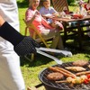 TOEECY Barbecue Gloves Heat Resistant up to 800°C with Non-Slip