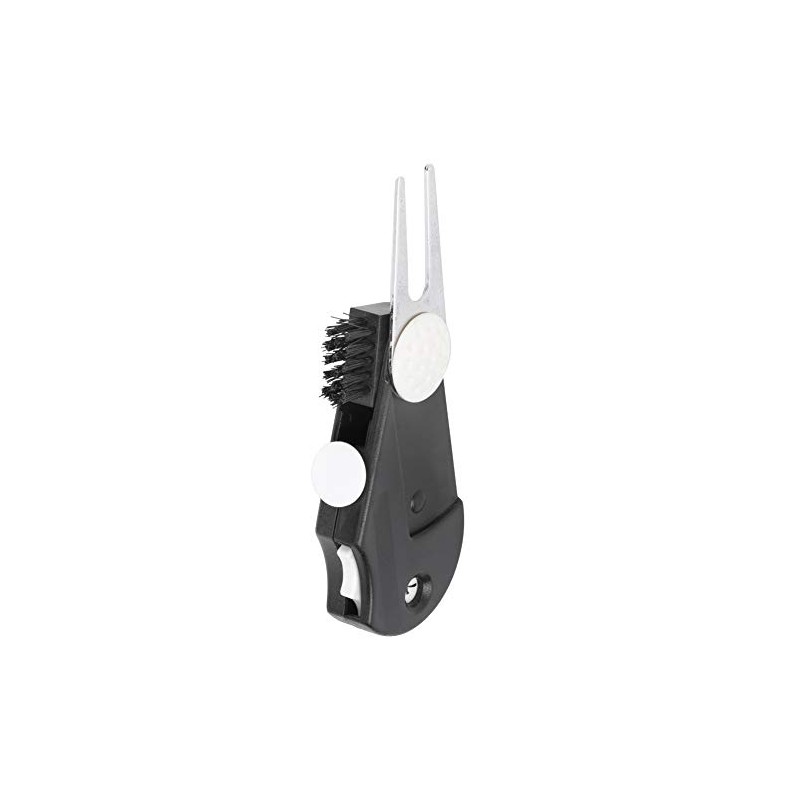 Multi-Function Golf Divot Repair Tool with Detachable Golf Ball Marker