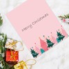 Generic AnyDesign 60 Sheet Christmas Stationery Paper Pink Xmas Tree