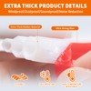 SILIENTWERK 40 Feet Self-Adhesive Rubber Weather Stripping Fits Big Gaps,