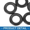 A ABSOPRO M14 Oil Drain Plug Gasket Washer Rubber Black