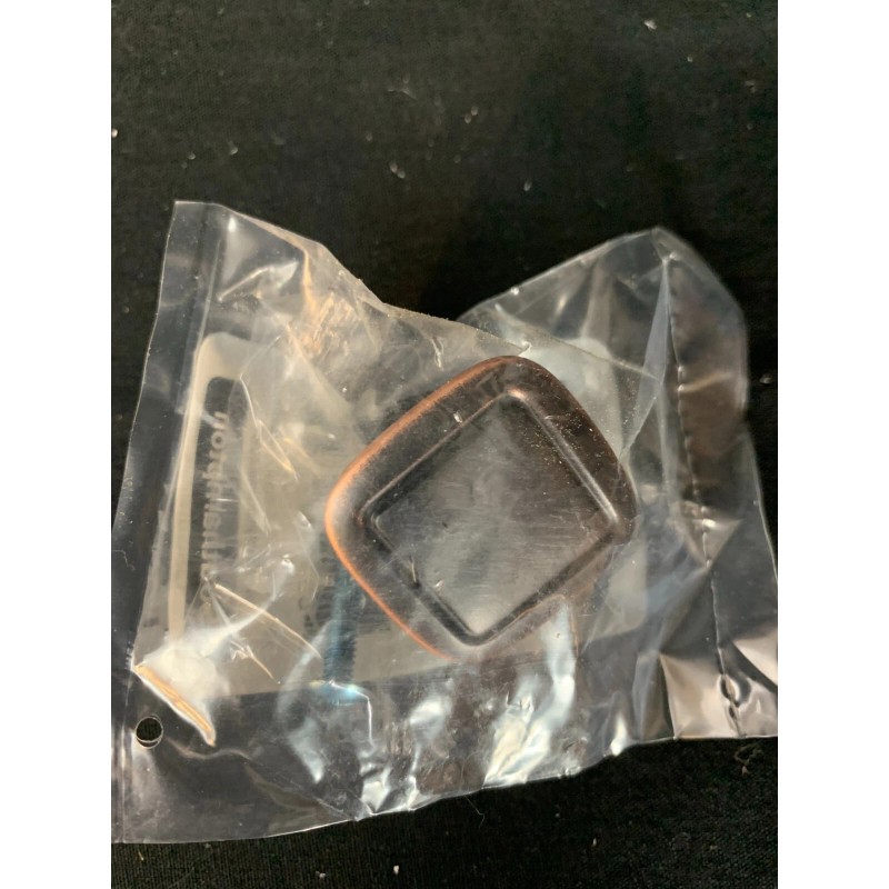 Liberty 1 1/4" Square Knob with Square Base in Bronze