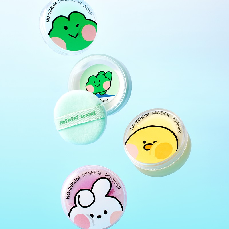 Innisfree [이니스프리][미니니에디션] (3EA) 노세범 미네랄 파우더 [Innisfree][Mini Edition] (3EA) No