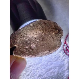 KETLIXS Saffordit Cintamani Stone Necklace, Genuine Arizona Obsidian Tectite Raw Healing Crystals, Irregular Shape, Stone, Agate