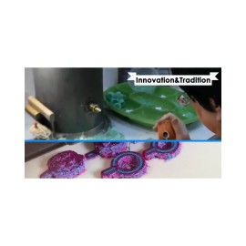 ZDP Findings 6pcs - Round (12mm) Antique Silver Crown Bezel Setting 8833ASP