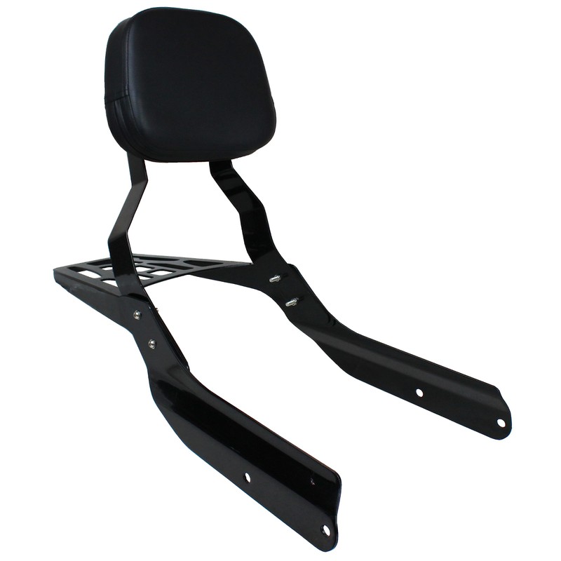 YHMOTO Passenger Sissybar Backrest with Luggage Rack Fits for Honda