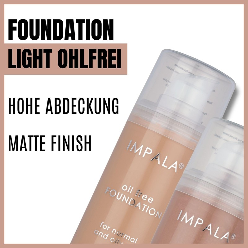 IMPALA | Ölfreie Make-up-Grundierung Farbe Nr. 01 | Seidiger und